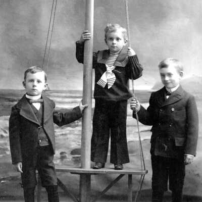Frank, Ed and John Busch