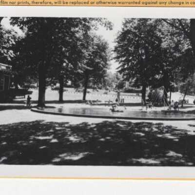 Oregon City Library park 1955
