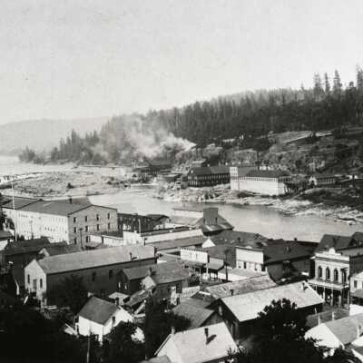 Oregon City from the Bluff