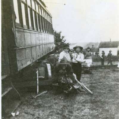Electric Car of Tualatin and Willamette Railroad, View #3