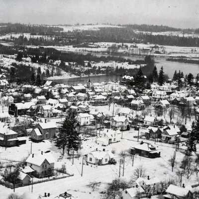 Oregon City 1912 - (2nd Layer), Falls View