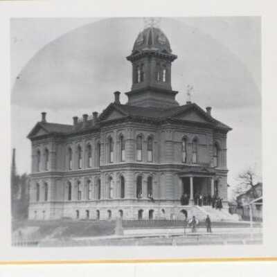 Clackamas County Court House 1885