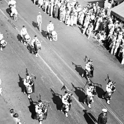Territorial Days Parade - Oregon City - Bagpipe Group