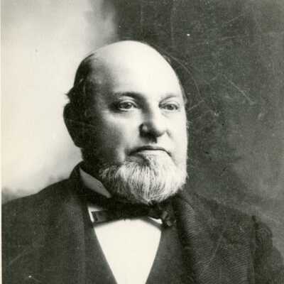 Thomas Charman as Master of Multnomah #1 Masonic Lodge
