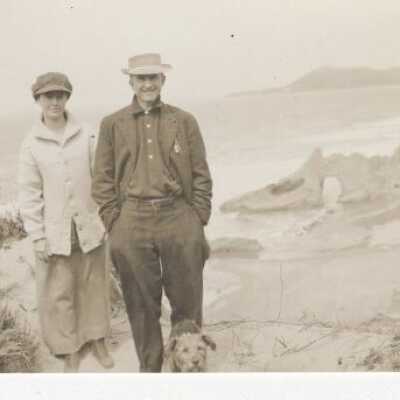 Man and Woman at the Beach