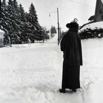 Lou Cochran Looking up 12th Street from Washington Street.