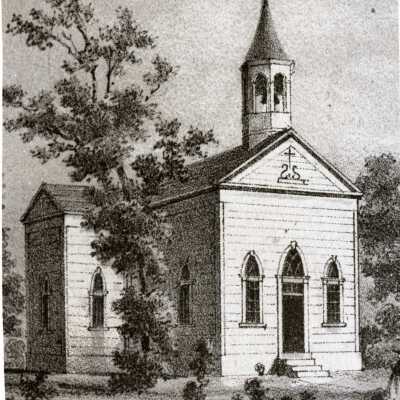 Oregon City 1858 - St. John's Catholic Church