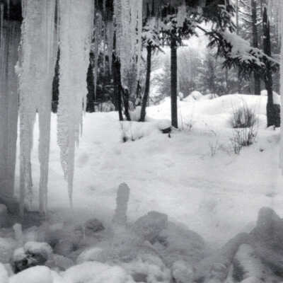 1921 Snowstorm - Columbia River Gorge - Near Bonneville