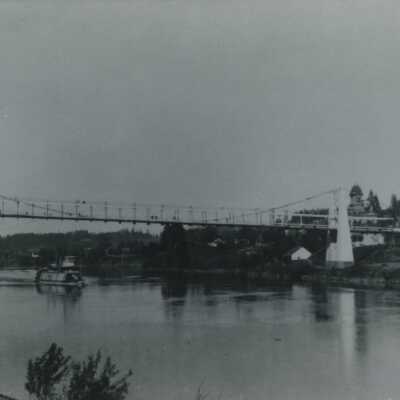 Oregon City Bridge - 1888