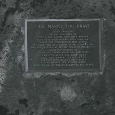 Summit Meadows Baby Morgan Grave Marker - 1959
