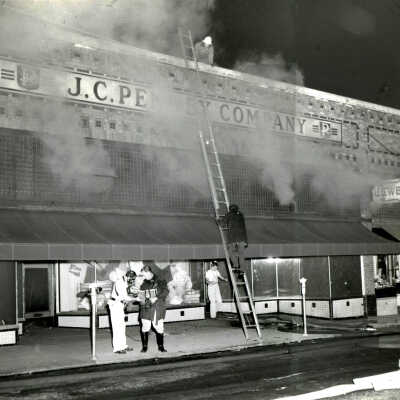 J.C. Penney Building Fire, Oregon City.