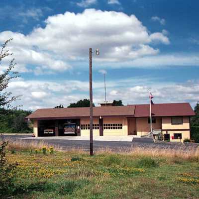 Happy Valley Oregon - 1987 - Fire Station