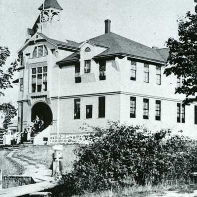 Barclay School 1895 - Oregon City, Oregon