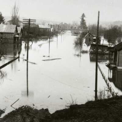 1909 Flood - Oregon City