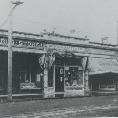Huntley Block - Huntley Drug Store - 1899 - Oregon City - Copy
