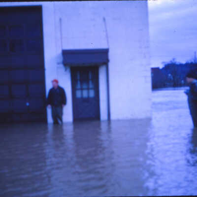 1964 Flood - 16th and Main - Oregon City Oregon