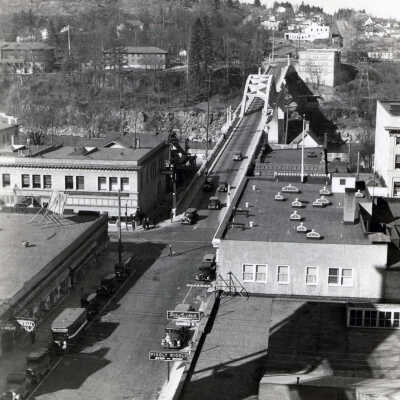 Oregon City, West Linn Bridge - 1926