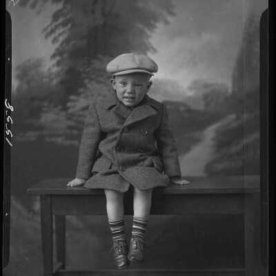 Photograph of a male child for Darrold Schoenborn - March 1930 - Negative