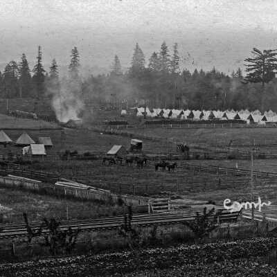 Camp Benson, Clackamas County, Oregon, 1916.