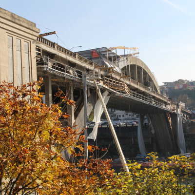 Oregon City Arch Bridge Restoration 2011