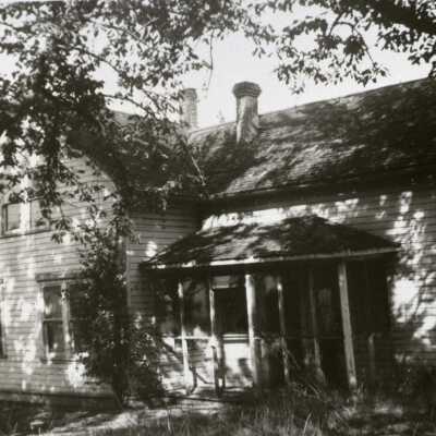 Happy Valley - Paulson House (rear) 1942