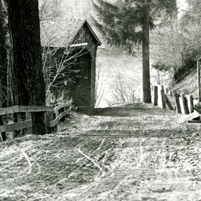 Goode's Covered Bridge over Molalla River