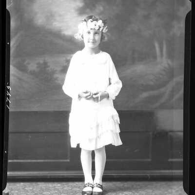 Photo of a Child for Mrs. John Kablar - May 1930