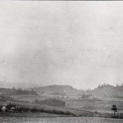 Hazelia, Looking West from Rosemont Ridge.