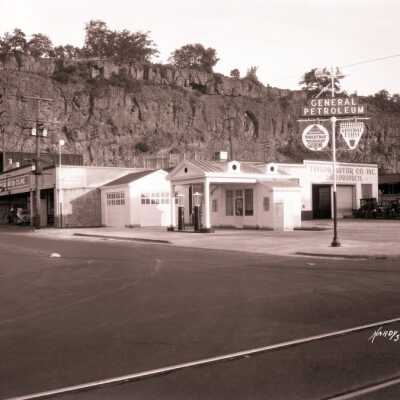 Taylor Motors Building Oregon City Oregon - Negative