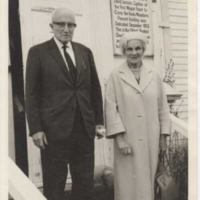 Dr. Kenneth Scott Latourette and Maude Cooke 1968 - Latourette Family Collection