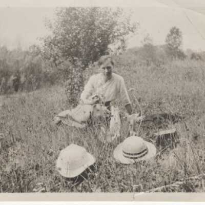 Woman in a Field