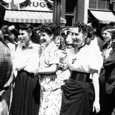 Oregon City Territorial Days Parade 1948 - Main Street