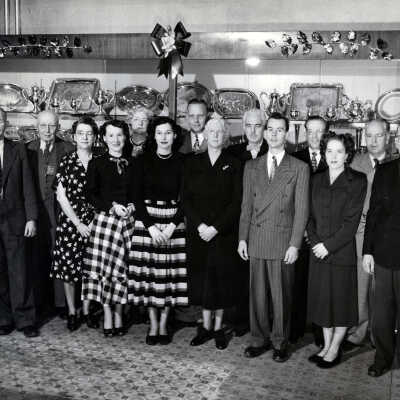 Oregon City 1946 - Burmeister and Andresen Jewelry Store Employees