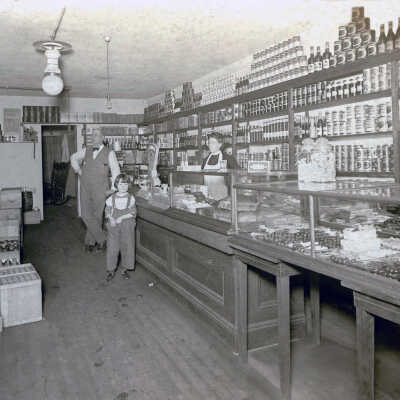 Elyville Store Interior 1895 - Molalla Avenue