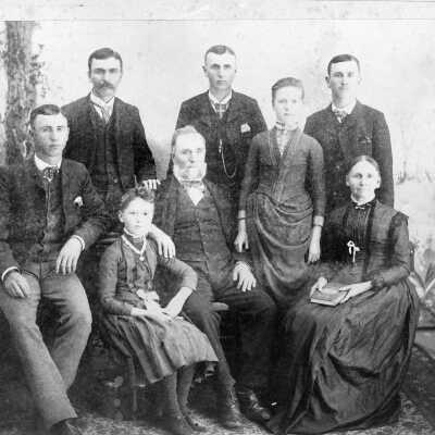 Reverand McComb and Family.