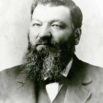 Peter Paquet, Mayor of Oregon City 1878-1879.: Copyright: None; Origsize: 5" x 7"; Origformat: Print-Photographic
