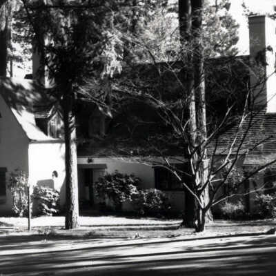 Norman Farmhouse Style Home in Lake Oswego, 1932.: Copyright: None; Origsize: 4"x6"; Origformat: Print-Photographic