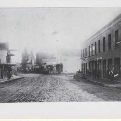 Oregon City - 6th and Main Street 1880