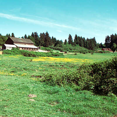 Happy Valley - Deardorff Barn and Pasture 1989