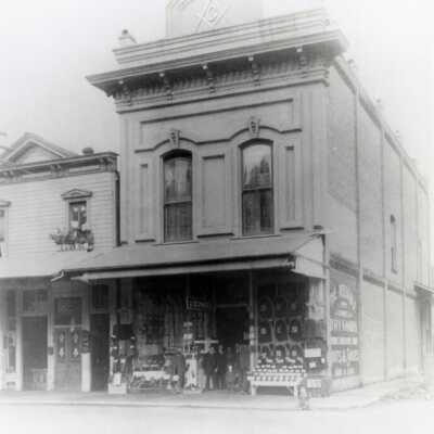 Oregon City Masonic Building: Origsize: 8" x 10"; Origformat: Print-Photographic