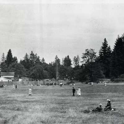 Canemah Park 1915 - Ball Field