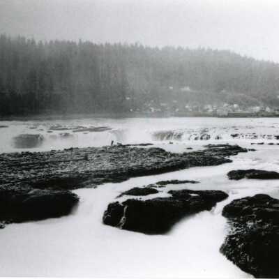 Willamette Falls and Canemah from West Linn
