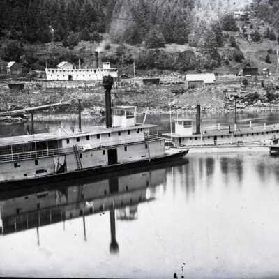 "Success" and "E.N. Cook" (in locks) 1874.: Copyright: None; Origsize: 5"x7"; Origformat: Negative