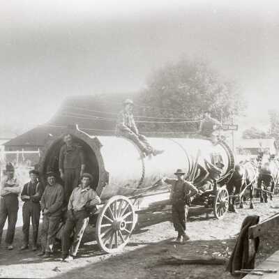 Tube for Tube Mill at Scott's Mills, Ogle Mountain Mine