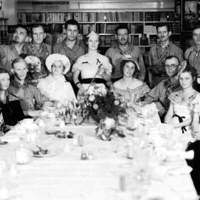 Oregon City Territorial Days 1935 - Luncheon with The Royal Court