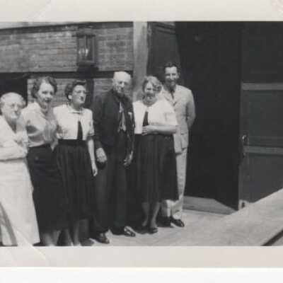 Four Women and Two Men - Unknown