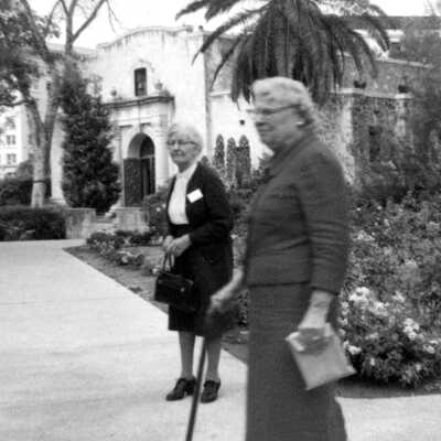 Lucia Macklin Buse as an elderly lady.: Copyright: None; Origsize: 4" x 6"; Origformat: Print-Photographic