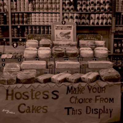Hostess Cake Company Display: Copyright: None; Origsize: 9.75X5.5; Origformat: Negative