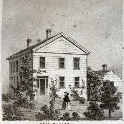 Oregon City 1858 - Cris. Taylor House