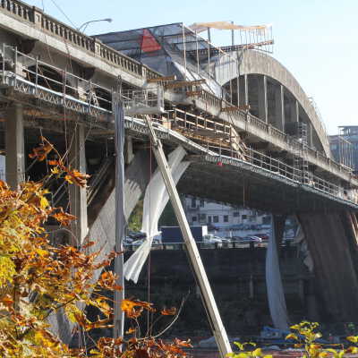 Oregon City Arch Bridge Restoration 2011